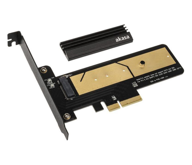 AKASA PCIe x4 - 1x M.2 - 667270 - zdjęcie